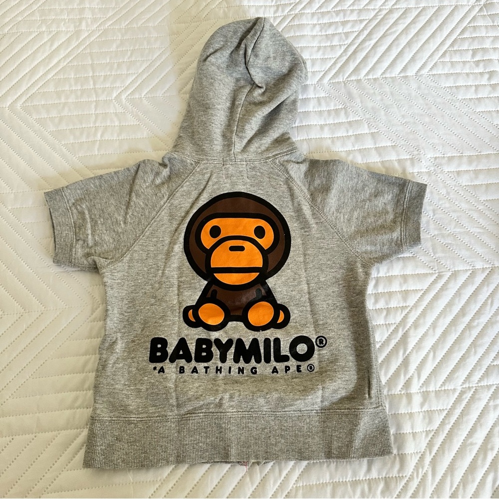 A Bathing Ape Hooded Zip-up Vest